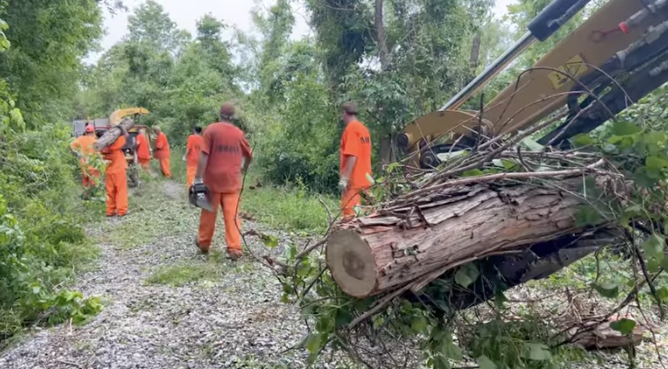 Mack Alford Correctional Center inmates at work